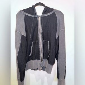 FP Movement by Free People Charcoal and Slate Hoodie